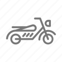 engine, motorcycle, scooter, vehicle, bike