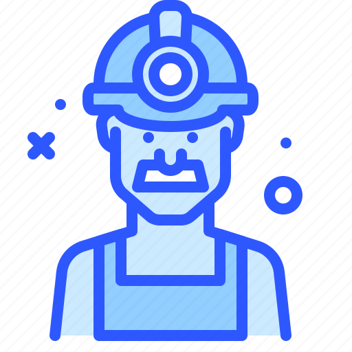 Miner, avatar, industry, profession icon - Download on Iconfinder