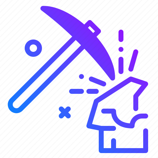 Pickaxes, industry, profession icon - Download on Iconfinder