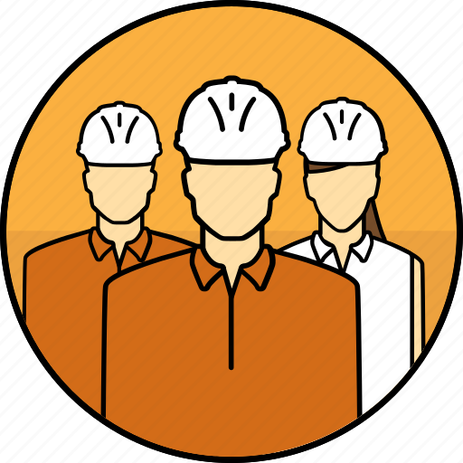 Avatar, construction, group, hard hat, mining, people icon - Download on Iconfinder