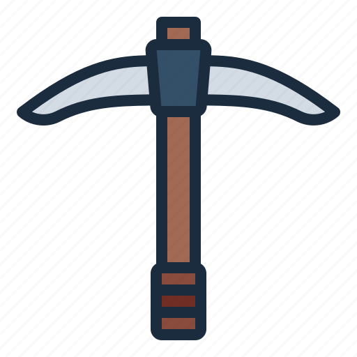 Pickaxe, weapon, mining, engineering, industry icon - Download on Iconfinder