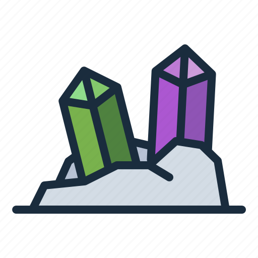Gemstone, jewelry, stone, mining, engineering, industry icon - Download on Iconfinder