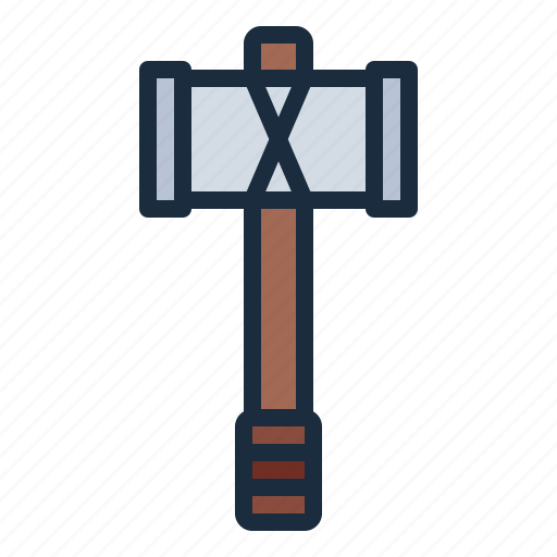 Hammer, tool, mining, engineering, industry icon - Download on Iconfinder