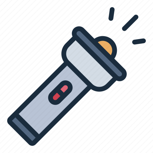 Torch, flashlight, mining, engineering, industry icon - Download on Iconfinder