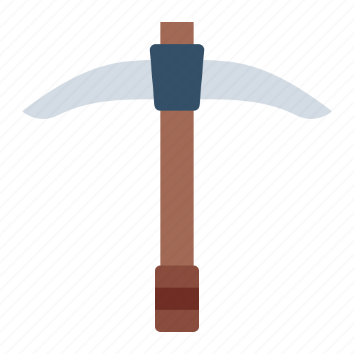 Pickaxe, weapon, mining, engineering, industry icon - Download on Iconfinder