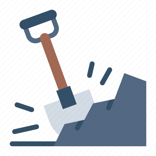 Shovel, dig, mining, engineering, industry icon - Download on Iconfinder