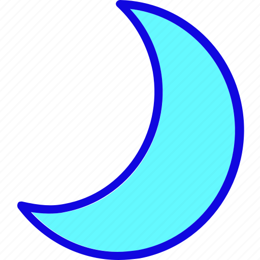 Crescent, dark, moon, night, sky, sleep, weather icon - Download on Iconfinder