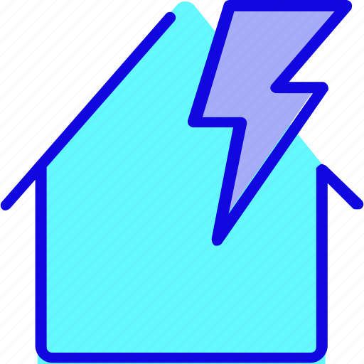 Disaster, electricity, light, lightning, storm, thunder, wind icon - Download on Iconfinder