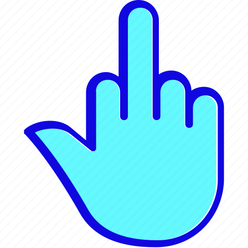 Bad, finger, fuck, gesture, gestures, hand, middle icon - Download on Iconfinder