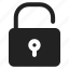 padlock, security, unlock 
