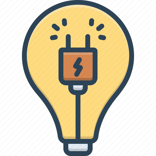 Adapter, circuit, danger, electric, electricity, light, power icon - Download on Iconfinder