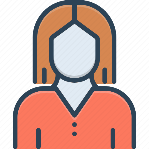 Distaff, dowager, female, gal, lady, user, woman icon - Download on Iconfinder