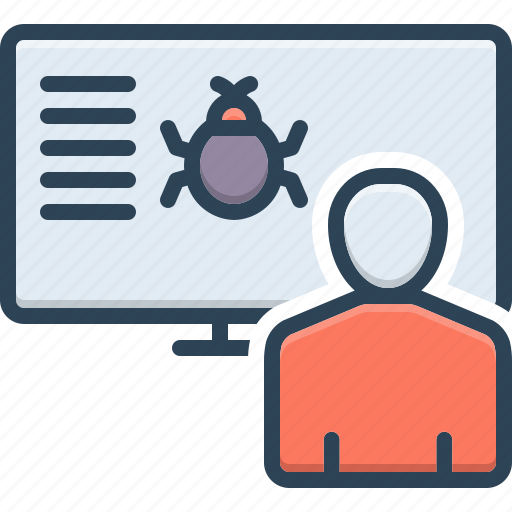 Bug, observation, perception, picture, qa, recognition, viewpoint icon - Download on Iconfinder