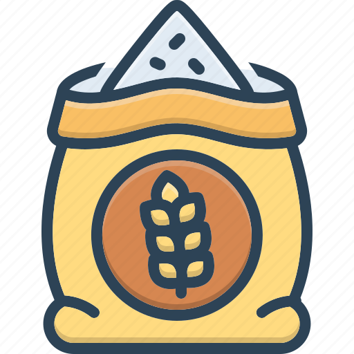 Bag, cereals, corn, flour, food, grain, wheat icon - Download on Iconfinder