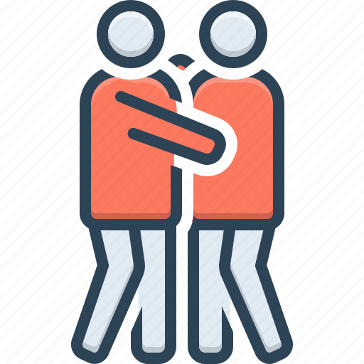 Happy, hug, love, meet, people icon - Download on Iconfinder