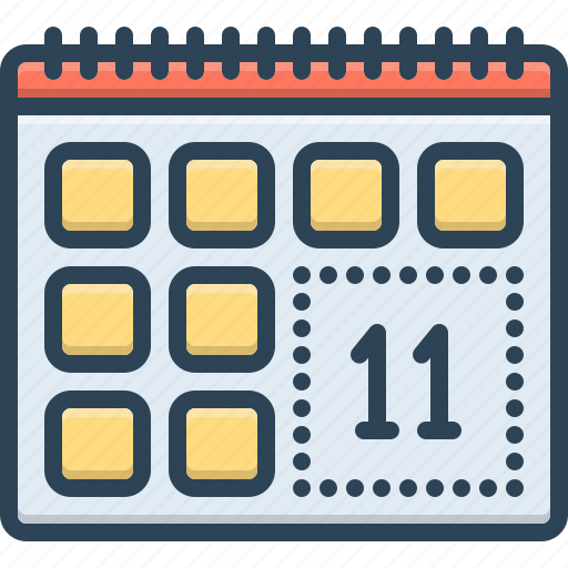 Appointment, calendar, holiday, leave, leisure time, remind, reminisce icon - Download on Iconfinder