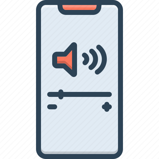 Command, control, electronic, manage, mobile, sound, volume icon - Download on Iconfinder
