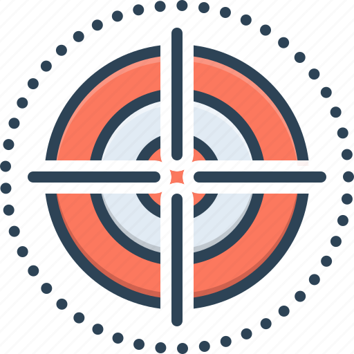 Dartboard, focus, goal, objective, strategy, target, viewfinder icon - Download on Iconfinder