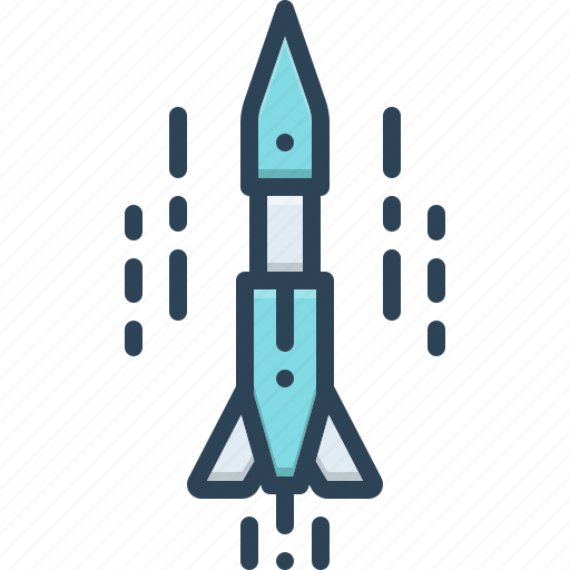 Launch, missile, projectile, rocket, spaceship, strike, universe icon - Download on Iconfinder