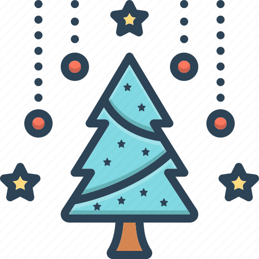 Christmas, christmas tree, december, decoration, festival, holiday, surprise icon - Download on Iconfinder