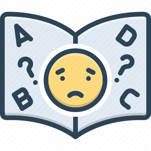 Book, difficulty, maths, problems, solution, straining, trouble icon - Download on Iconfinder