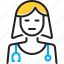 profession, business, doctor, nurse, take care, stethoscope, line of employment 