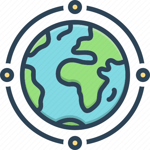 Continent, foreign, geography, global, international, multinational, world wide icon - Download on Iconfinder