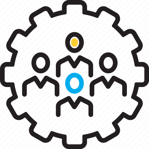 Cooperation, co operation, collaborate, conjunction, unity, teamwork, process icon - Download on Iconfinder
