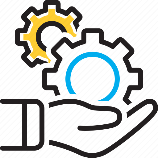 Formation, setting up, development, evolution, arrangement, mechanism, cogwheel icon - Download on Iconfinder
