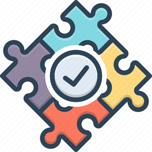 Resolve, clarify, solve, answer, puzzle, complete, puzzle out icon - Download on Iconfinder