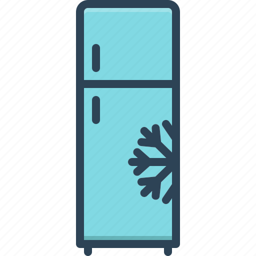 Equipment, freezer, refrigerator, indicator, cold, electric, freeze icon - Download on Iconfinder