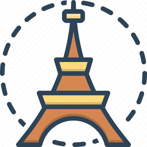 Paris, travel, europe, vintage, tower, french, eiffel icon - Download on Iconfinder