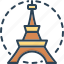 paris, travel, europe, vintage, tower, french, eiffel 