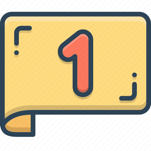 Count, document, number, page, pagination icon - Download on Iconfinder