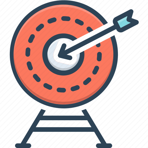Archery, target, accurately, achievement, range, exactly, shooting icon - Download on Iconfinder