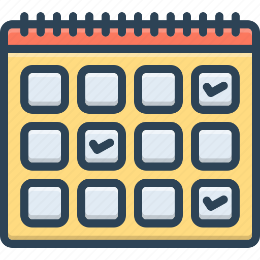 Choose, homologate, agenda, calendar, meeting, confirm, ratify icon - Download on Iconfinder