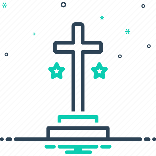 Cross, holy, spirituality, sign, crucifix, catholic, mythology icon - Download on Iconfinder