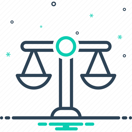 Scales, balance, justice, measurement, equilibrium, lawyer, liberty icon - Download on Iconfinder