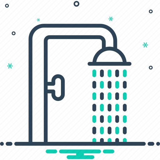 Shower, sprinkling, downpour, bath, bathing, droplet, shower bath icon - Download on Iconfinder