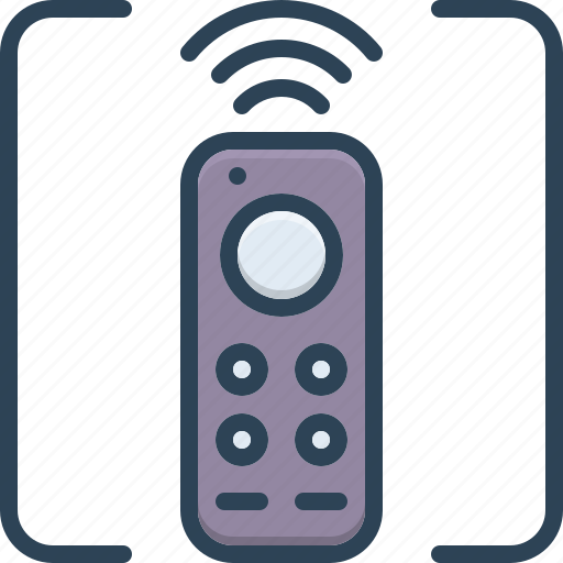 Remote, control, wireless, volume, mointoring, command, electronic icon - Download on Iconfinder