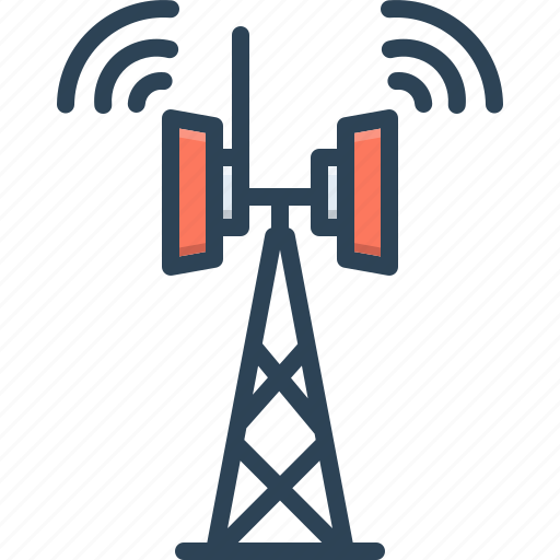Telecom, transmission, antenna, signal, electromagnetic, transmitter, cellular icon - Download on Iconfinder