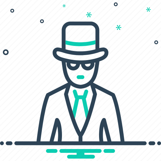 Spy, agent, scout, scourer, fink, detective, anonymous icon - Download on Iconfinder