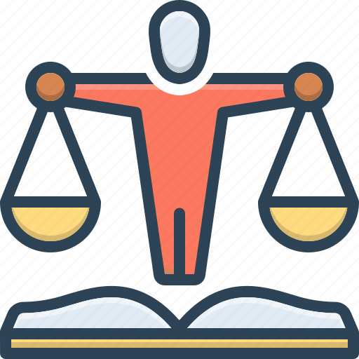 Ethics, morality, law, justice, balance, scale, management icon - Download on Iconfinder