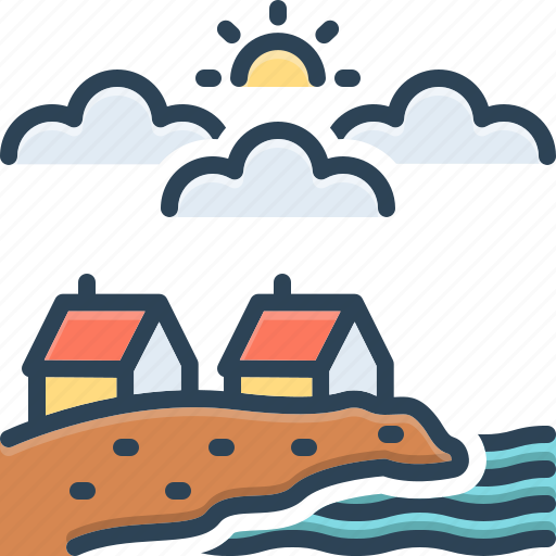 Mainly, mostly, convergehouse, cloud, nature, river icon - Download on Iconfinder