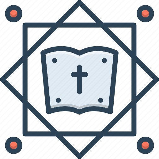 Theology, deontology, divinity, jurisprudence, belief, doctrine, religious icon - Download on Iconfinder