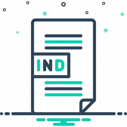 Ind, folder, format, file, doc, document, extension icon - Download on Iconfinder