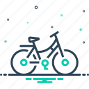 cycle, circle, wheel, bicycle, pedal, ride, travel