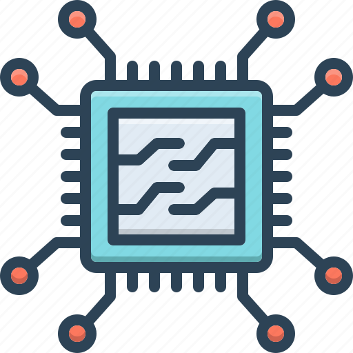 Chip, artificial, chipset, circuit, device, electronic, data icon - Download on Iconfinder