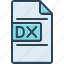 dx, file, alphabet, company, letter, document, data, paper, doc 