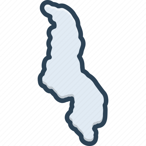 Malawi, europe, country, map, border, nation, continent icon - Download on Iconfinder